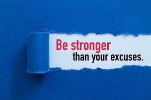 how to stop making excuses
