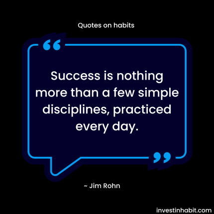 quotes on habits