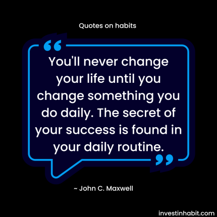 quotes on habits