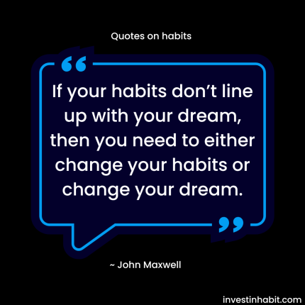 quotes on habits