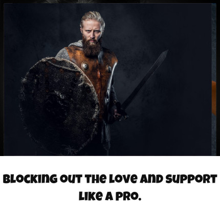 self-sabotage meme