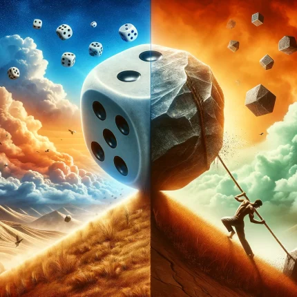 The Intersection of Luck and Effort